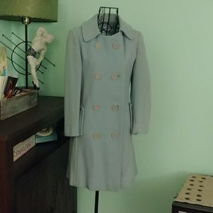 Vintage Light Blue Coat Small